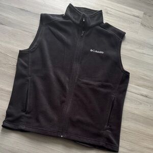 Columbia Charcoal Fleece Vest